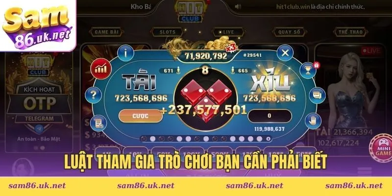 Luật tham gia trò chơi bạn cần phải biết