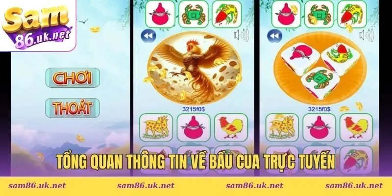 Tổng quan thông tin về bầu cua trực tuyến